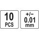 Инструмент для регулировки тнвд Bosch 10 предметов YATO YT-05337