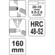 Кліщі обтискні для зняття ізоляції 160 мм YATO YT-2267