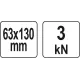 Затиск столярний 63x130 мм YATO YT-64190  H-1