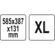 Органайзер системный XL S1 с контейнерами YATO YT-09180