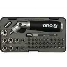 Набор бит для шуруповерта с трещоткой YATO YT-2806