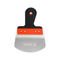 Нержавеющий гибкий шпатель округлый для ведра 160мм YATO YT-52320