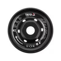 Диск шліфувальний дугоподібний профіль 120мм №2 для УШМ YATO YT-59156