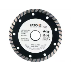 Алмазный диск сегмент TURBO 125 мм YATO YT-6023