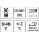 Паяльник с контролем температуры 80 Вт YATO YT-82701