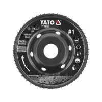 Диск-фреза опуклий шліфувальний 120х12 мм №1 для УШМ YATO YT-59182