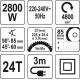 Дисковая пила 235 мм 2800 Вт YATO YT-82154